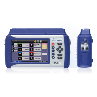 Analyseur Ethernet VePAL TX300/e - WAN, LAN, SDH, tests 10 Gigabit, écran tactile 7