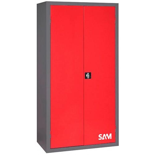 ARMOIRE HAUTE D'ATELIER MÉTALLIQUE - 1980X1000X550MM - 2640 SAM OUTILLAGE