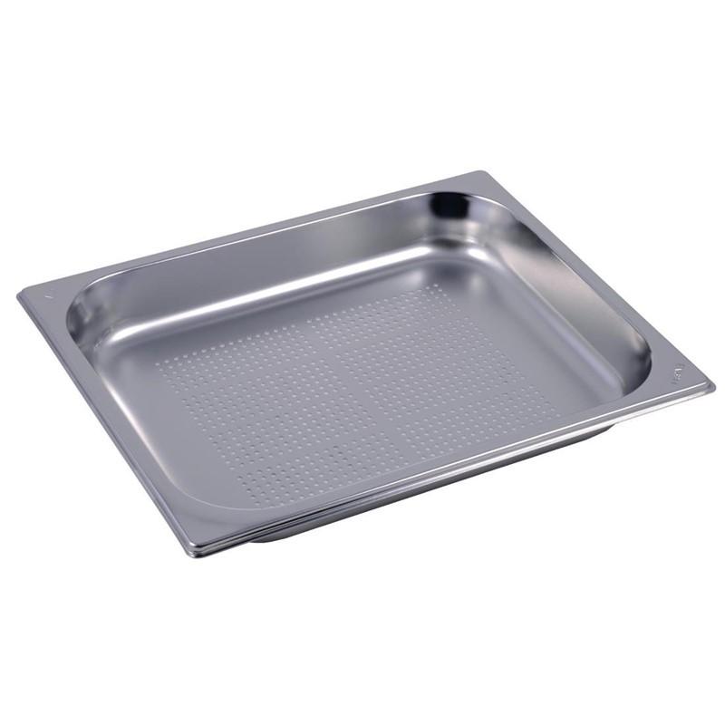 Bac inox perforé GN1/2 65mm - GR729 - Dimensions 325x265x65mm_0
