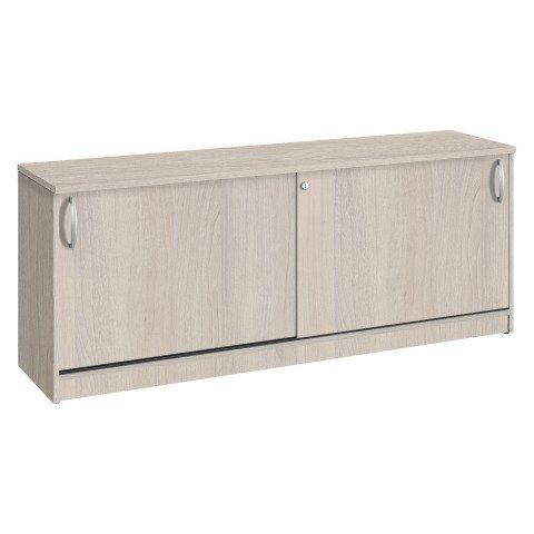 BAHUT EXCELLENS / ARKO H 73 X L 185 CM BOIS CHÊNE GRIS