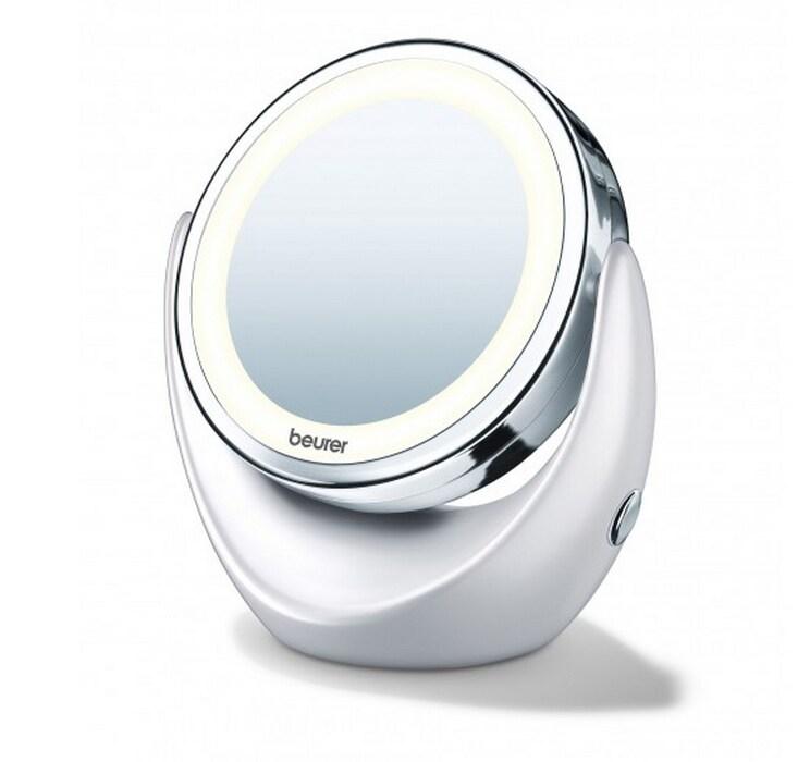 BEURER Miroir Grossissant Lumineux X5 bs49 - argenté 4211125584016_0