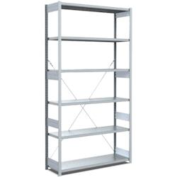 BITO Rayonnages à tablettes, type EL - charge par tablette 100 kg L1058 mm x P424 mm x H2500 mm finition galvanisée - acier 4250692956338_0