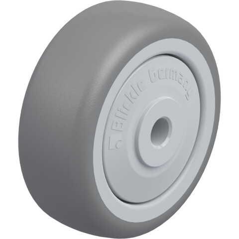 BLICKLE - ROUE Ø 50MM BANDAGE CAOUTCHOUC TPE 50KG - TPA 50/6KF