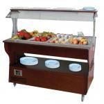 BUFFET MURAL CHAUFFANT MOBILE 4 GN 1/1