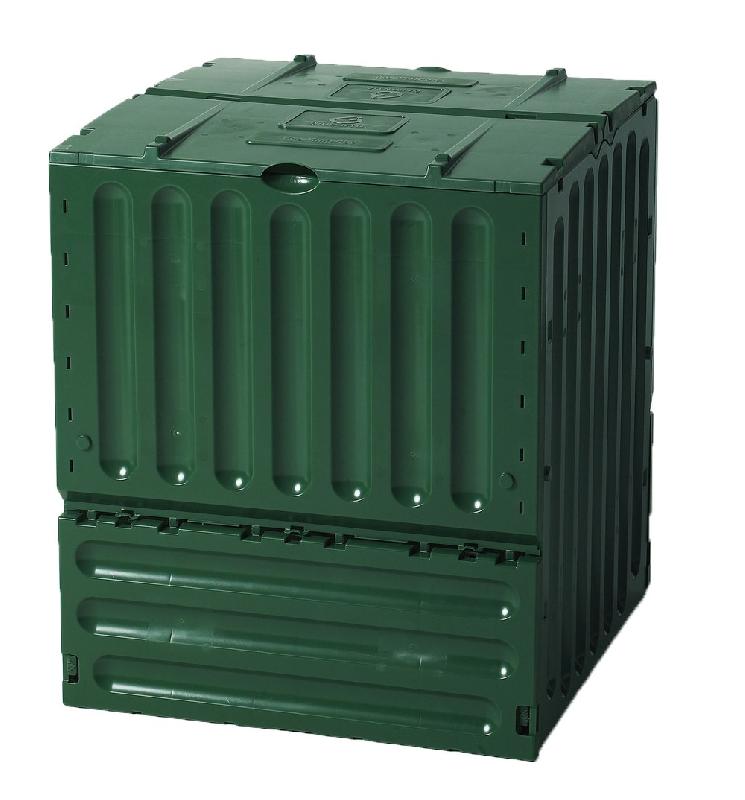 Composteur de jardin ECO KING 400 litres - Polypropylène recyclé, résistants aux UV et chocs - CMPEKPPVT-GF01_0