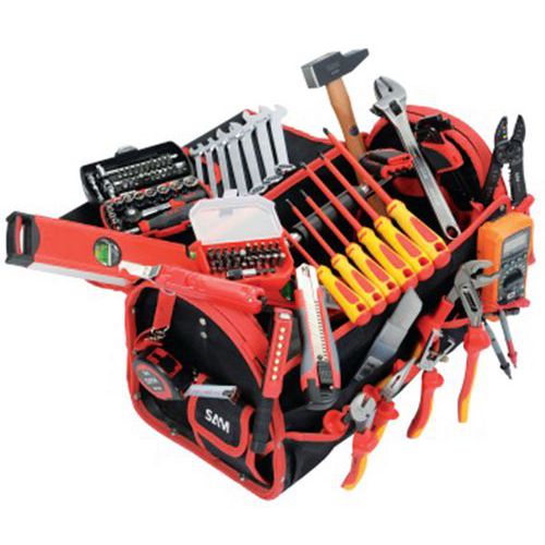 COMPOSTION ELECTRICITE PLUS CAISSE A OUTILS TEXTILE - SAM