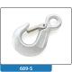 Crochet de levage 689-S-1-VZ - 250 daN - 126 g - Surface VZ_0