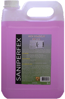 Détartrant liquide multi-usage Inox Sanidoux - 5 L - Pour robinetteries, baignoires, lavabos et inox_0