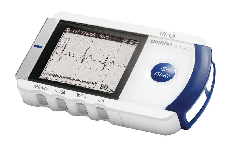 ECG OMRON HEART SCAN HCG 801 E