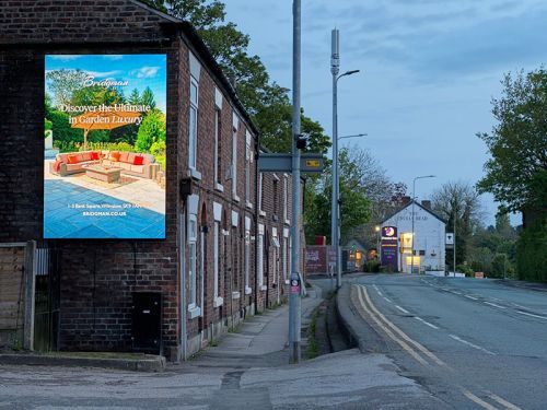 Panneau LED résistant aux intempéries avec haute luminosité