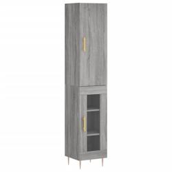 Helloshop26 - Buffet bahut commode armoire meuble de rangement organisateur cuisine salle de séjour salon haut sonoma 34,5 x 34 x 02_0035217 - 300021_0