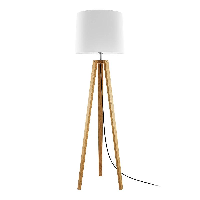 HERZBLUT ANNI LAMPADAIRE, CHÊNE HUILÉ/BLANC