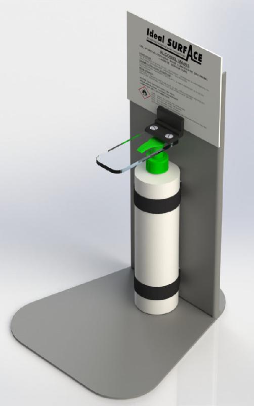 Distributeur de savon Idsdisgelcompm - Acier peint - Formats 400 ml à 2 litres - Fabrication française_0