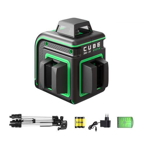 LASER D'ALIGNEMENT 360 DEGRÉS - VERT - ADACUBE360-2V-GREEN