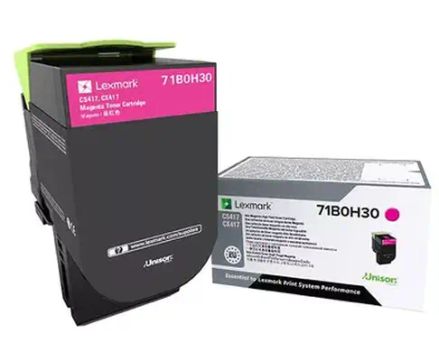 Lexmark 71B0H30 Cartouche de toner 1 pièce(s) Original Magenta_0