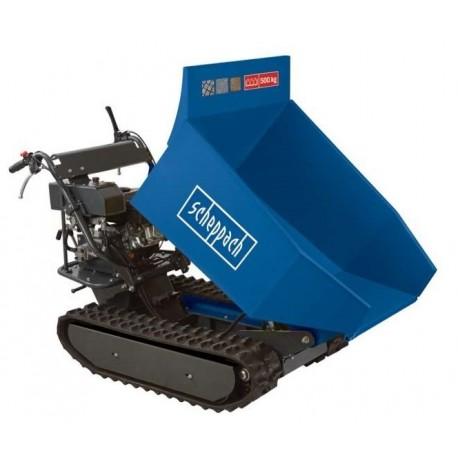 MINI DUMPER CHENILLES SCHEPPACH DP6500 - 500KG - BENNAGE HYDRAULIQUE 9CH - BROUETTE TRANSPORTEUR_0