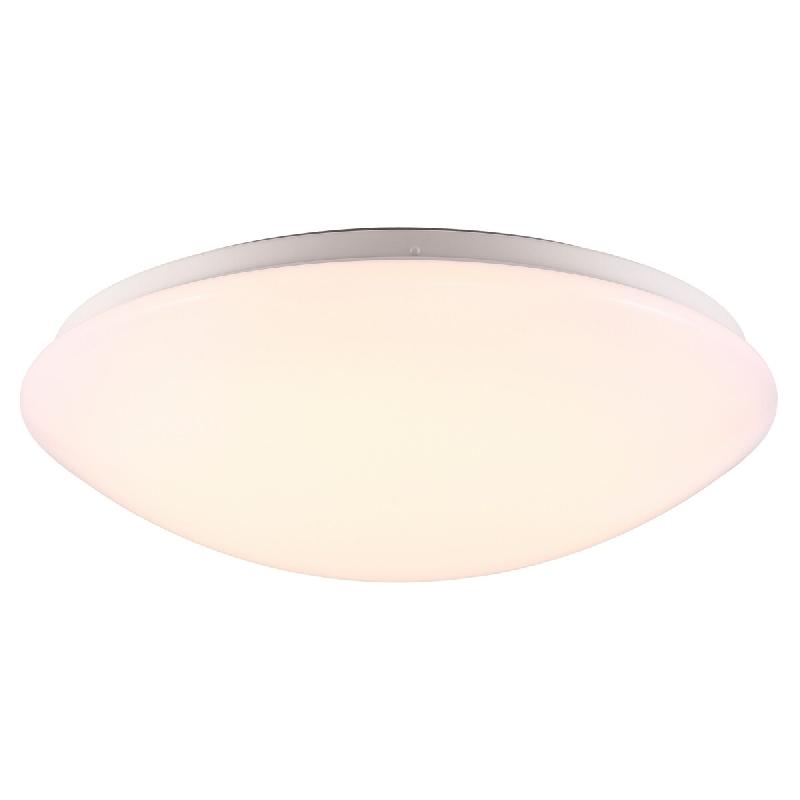 Nordlux Plafonnier ASK 36 Métal Blanc, H.36 - IP44 - LED Module / Intérieur - blanc métal 5701581367388_0