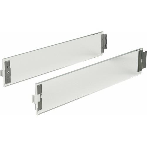 PAROIS LATÉRALES EN VERRE DESIGNSIDE ARCITECH - H 92 MM - L 450 MM HETTICH