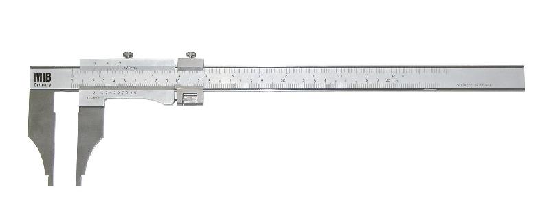 PIED À COULISSE À VERNIER, RÉGLAGE FIN, MÉTRIQUE ET INCH LIMIT CAZF315