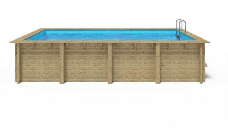 Piscine rectangulaire Elly - 6,20 x 3,20 x H. 1,31 - Piscine en kit_0