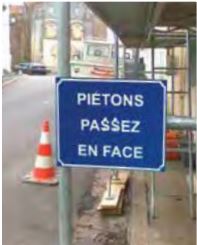 Plaque de chantier 400 x 330mm - métallique pré-percée 4 trous - Sodimar_0