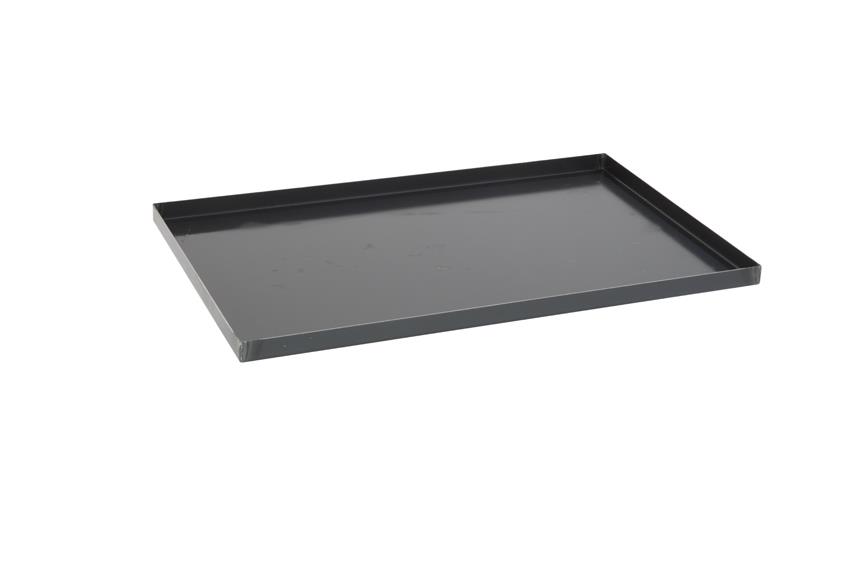 PLAQUE DE FOUR D'ACIER BLEU 530X325X20 MM (GN1/1)