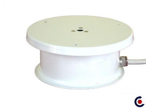 Plateau tournant modélisme Ø 16 cm - métal avec débrayage de sécurité et options décoratives_0