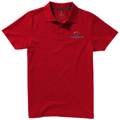 Polo manche courte pour homme Seller 38090254 - maille piquée 100% coton, 180 g/m²_0