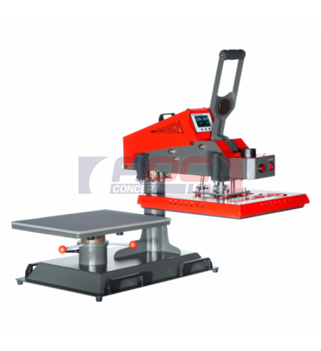 Presse semi-automatique Secabo TS-7 - 40 x 50 cm - Électro-magnétique à déplacement latéral_0