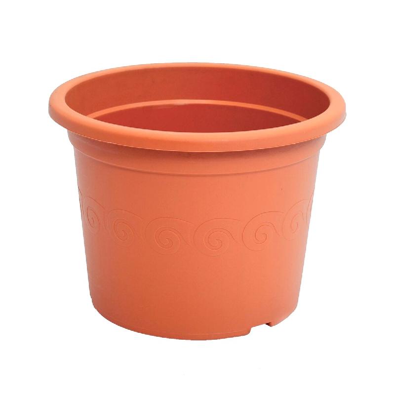 Prosperplast - Pot en plastique 0,15 L - 9x9x6,7 cm, coloris Terre cuite - orange plastique polypropylène ZA3590_0