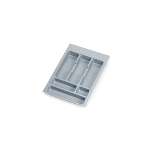 RANGE-COUVERTS - RECOUPABLE - PLASTIQUE GRIS - 336X482 MM EMUCA