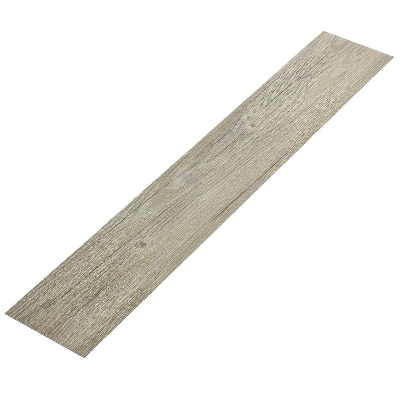 REVÊTEMENT DE SOL ADHÉSIF LAMES LAMINÉES PVC VINYLE EFFET NATUREL COMPATIBLE AU PLANCHER CHAUFFANT 7 PIÈCES 0,975 M² CHÊNE NATUREL CLAIR MAT 03_0007218_0