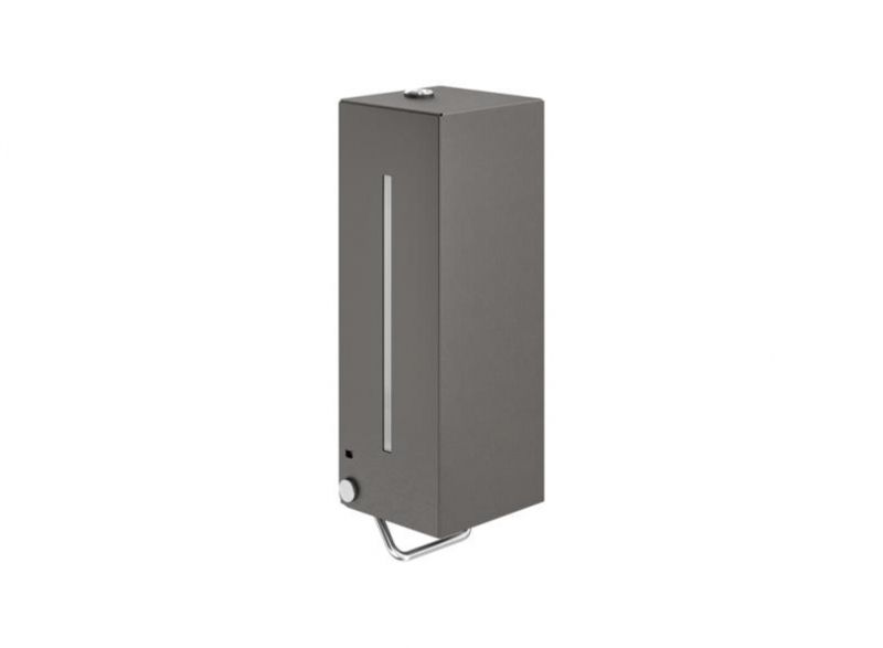 Sensoric - distributeur de savon HEWI - corps de base angulaire en acier inoxydable avec 600 ml de capacité_0