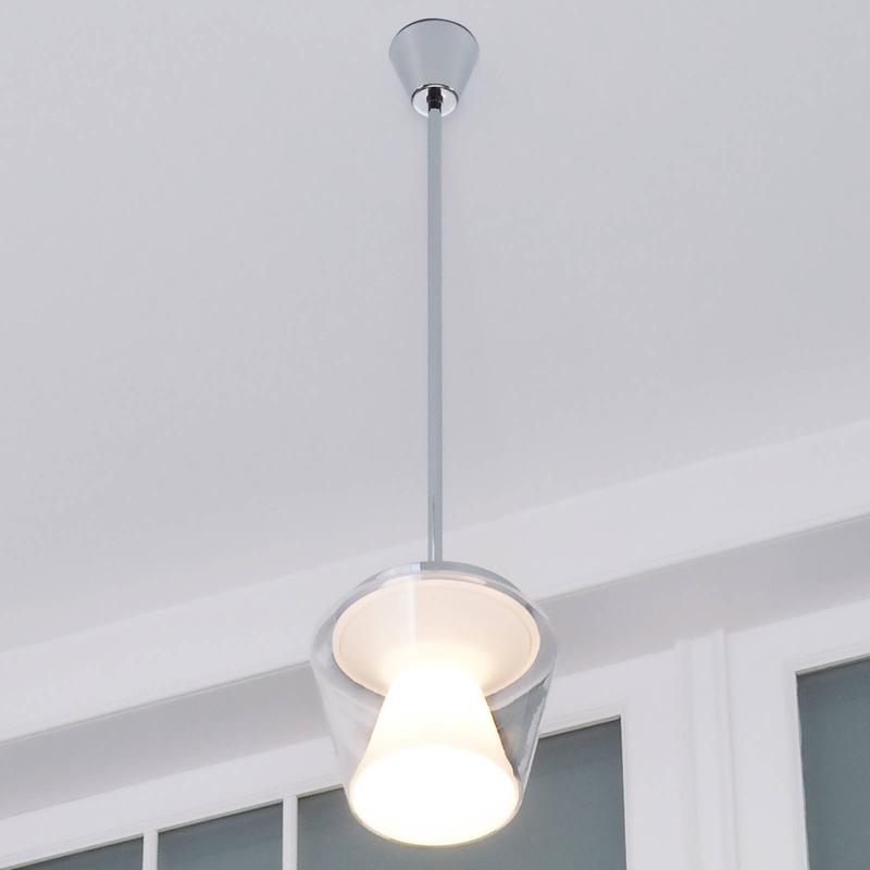 SERIEN LIGHTING SUSPENSION LED ANNEX AVEC ABAT-JOUR EN VERRE