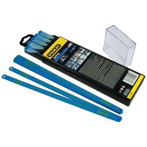STANLEY 100 LAME DE SCIE À MÉTAUX BI-LASER 12 DENTS - STANLEY
