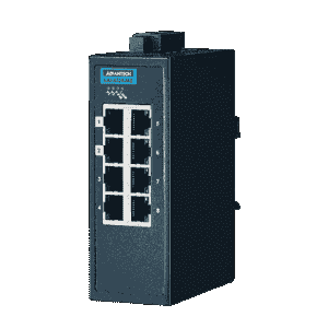 Switch rail DIN industriel 8 ports - protocole Modbus - Référence EKI-5528I-MB-AE - Marque Advantech_0