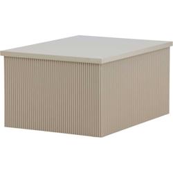 Table basse beige Lenox 80 x 60 x 40 cm Venture Home - beige 7340220844422_0