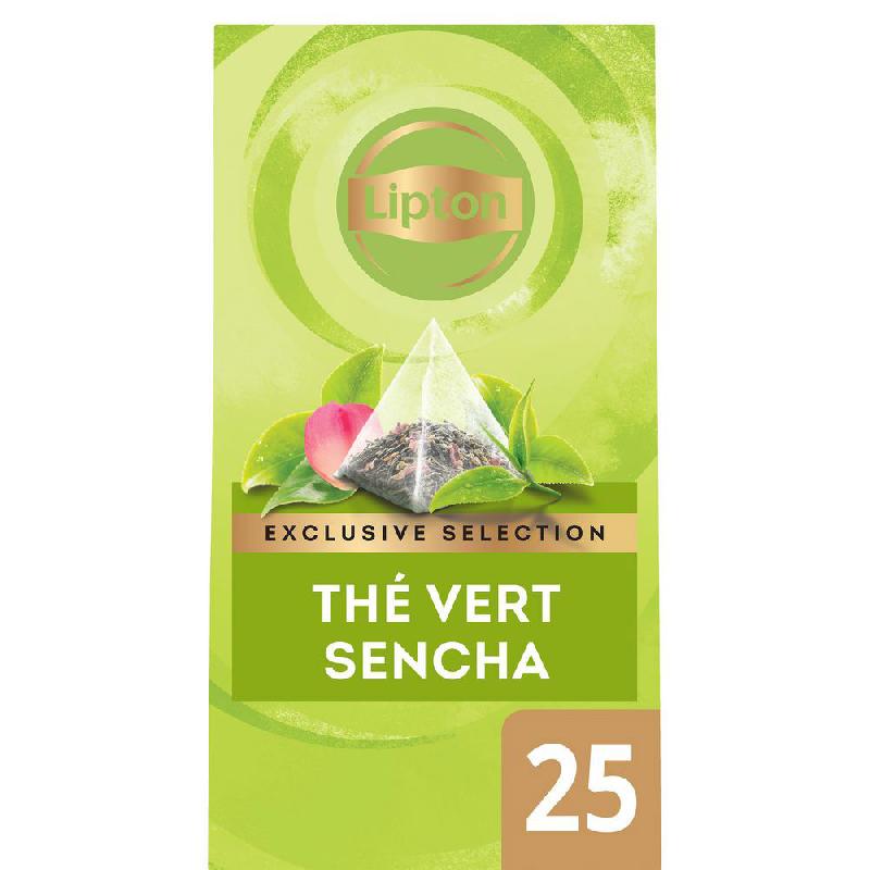 THE VERT EXCLUSIVE SELECTION SENCHA - 25 SACHETS PYRAMIDES