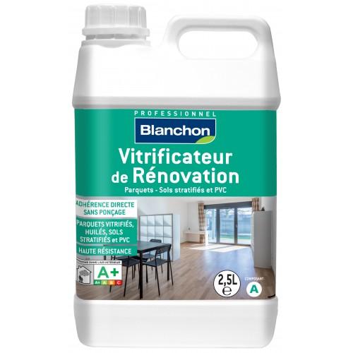 VITRIFICATEUR DE RÉNOVATION - PARQUET, BOIS STRATIFIÉS ET PVC - 2,75 L - MAT BLANCHON