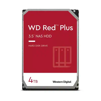 Western Digital Red Plus disque dur 4 To 5400 tr/min 256 Mo 3.5