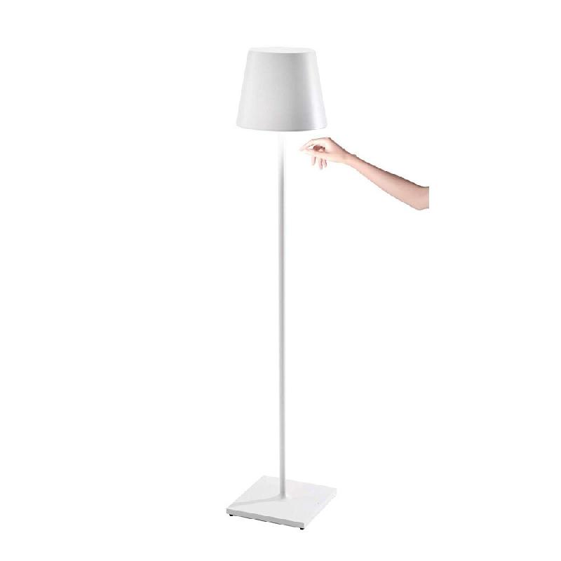 Zafferano Lampe Led Poldina Pro Xxl Blanche Rechargeable Et Dimmable 150Cm Avec Batterie Jusqu'À 12 Heures - blanc 8056300196587_0