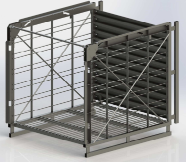 Caisse de remuage MNB504 crémant Ø85.9 50 503 - 504 bouteilles_0