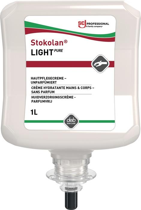 Crème de soin pour les mains Stokolan® Light PURE 1L - sans parfum ni colorant - SC JOHNSON PROFESSIONAL_0