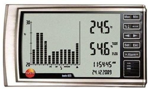 Enregistreur thermo-hygromètre graphique avec alarmes -10 à +60 °c - 0 à 100 %hr - TES623_0
