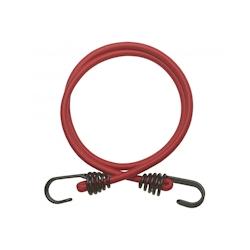 Lot de 2 tendeurs en caoutchouc à crochets, 8mmx1m, rouge - THIRARD - rouge aluminium 3150262906231_0