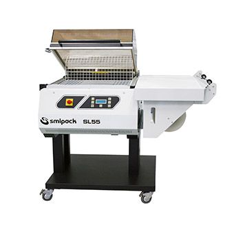 Machine de conditionnement en L à cloche - SL 55 - Soudure et thermorétraction - 3700 W - Pour emballage avec films PVC/Polyoléfines_0