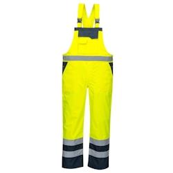 Portwest - Cotte de travail non doublée HV CONTRAST Jaune / Bleu Marine Taille 4XL - XXXXL jaune 5036108305216_0
