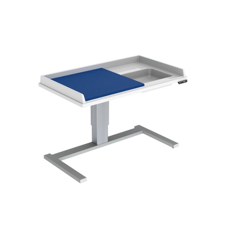 Table à langer pour handicapé - granberg  - électrique à hauteur variable pour bébé, largeur 140.0 cm + lavabo - 333-141_0