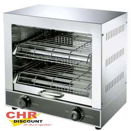Toaster 2 niveaux - 440x245x400 mm - 3 kW - 230 V mono_0