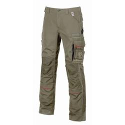 U-Power - Pantalon de travail kaki DRIFT Kaki Taille 54 - 54 vert 8033546189023_0